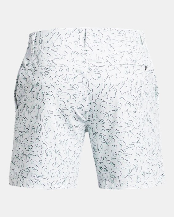 Men's UA Iso-Chill 7" Printed Shorts, White, pdpMainDesktop image number 6